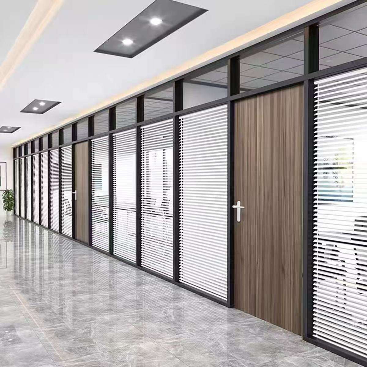 Cloison double vitrage