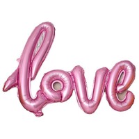 Ballon en aluminium géant « Love » en gros, ballon lettre romantique pour la décoration de mariage, fiançailles, Saint-Valentin et enterrement de vie de jeune fille