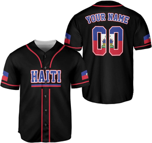 Fabrication de vêtements OEM, vêtements avec drapeau haïtien, <span class=keywords><strong>maillot</strong></span> d'Haïti le plus populaire - Product Image 2