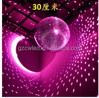 Boule de verre disco Offre Spéciale 40cm équipement professionnel de scène et de fête pour la décoration de mariage et les pistes de danse