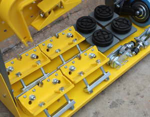 UL-600 di động tự động cơ thể sửa chữa thiết bị thép xe kéo máy với khung gầm thẳng liên kết băng ghế dự bị khung xe puller - Product Image 5