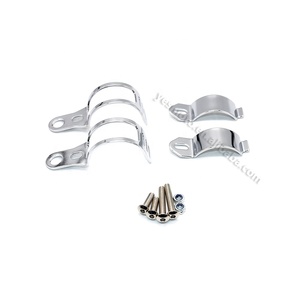 <span class=keywords><strong>CBR600</strong></span> F4ไฟเลี้ยวโครเมียม35-39มม. สำหรับ CBR 600สำหรับฮอนด้า<span class=keywords><strong>2005</strong></span> re รถจักรยานยนต์ชุดแคลมป์ย้ายสัญญาณเลี้ยว - Product Image 4