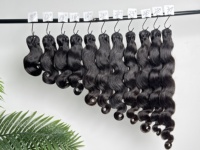 Lots de Cheveux Humains Naturels Bruts Vierge de Qualité 15A – Vente en Gros de Cheveux Brésiliens de Haute Qualité, Tissage Ondulé (Body Wave)