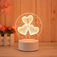 Lampe de table en acrylique 3D Anime Moderne et Créative en forme de Renne de Noël avec Télécommande, Abat-jour Noir/Blanc/Rouge, Veilleuse LED pour Enfants