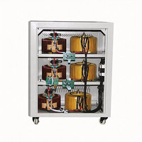 Stabilisateur de tension triphasé TNS en cuivre SVC AVR 100 KVA avec affichage LED pour pompe à eau/compresseur