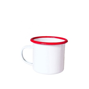 Good Quality Logo Custom 12oz <b>Enamel</b> Sublimation <b>Mug</b> Outdoor Camping Christmas Coffee <b>Mug</b> for Travel Camping - Product Image 4