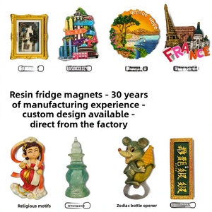 Aimant de réfrigérateur personnalisé en résine synthétique, souvenir touristique créatif de la <span class=keywords><strong>ville</strong></span>, motif Cheval de l'Année 2026, autocollant 3D - Product Image 5