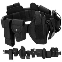 Ceinture tactique robuste réglable pour l'alpinisme en plein air, la pêche, l'entraînement sportif et les loisirs quotidiens