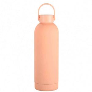 Botella de Agua Aislada al Vacío de Acero Inoxidable con Asa, Diseño Moderno para Viajes, Retención Térmica de 6 a 12 Horas, a Prueba de Fugas - Product Image 4