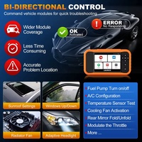 LAUNCH Creader Elite 2.0 BBA OBD2 Scanner, outil de diagnostic bidirectionnel pour BMW/Benz/Audi, codage ECU