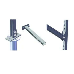 Hot Dip Galvanized Steel Photovoltaic <b>Bracket</b> for Solar Tackers PV <b>Bracket</b> Solar Mounting Racks - Product Image 2