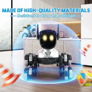 表情ライト付き ロボットドッグ スマートおもちゃ、音声制御・タッチセンサー搭載、おしゃべりするインタラクティブなロボットペット - Product Image 5