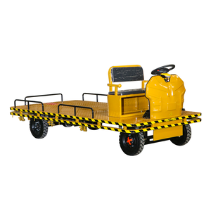 <span class=keywords><strong>Remorque</strong></span> à plateau électrique de qualité commerciale avec volant et siège, pour le transport de marchandises - Product Image 6