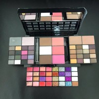 74 Couleur Fard À Paupières Rouge À Lèvres Brillant À Lèvres Blush Tout En Un Ensemble De Maquillage Boîte Kit De Maquillage Pour Les Femmes