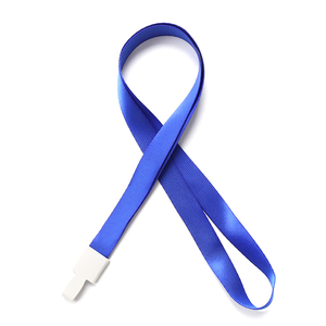 Beliebte Polyester <span class=keywords><strong>Lanyard</strong></span> mit Logo Custom ized Kunststoff haken Eco-Friend Woven ID Badge Holder - Product Image 6