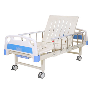 Lit médical manuel Deda avec dossier et support pour les jambes pour les patients à mobilité réduite - Product Image 1