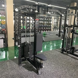 Equipo de Gimnasio Comercial, Máquina de Ejercicios para Pectorales y Deltoides, Equipo de Gimnasio con Placas para Pecho, Espalda y Piernas, Seguro para Uso en Gimnasio - Product Image 1
