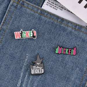 Venta al por mayor de metal malvado esmalte solapa Pin 3D regalos de recuerdo película de metal insignia <span class=keywords><strong>Potter</strong></span> en Stock - Product Image 3