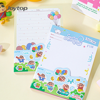 Joytop – Bloc-notes A5 personnalisé Crayon Shin-chan, papier d'art de haute qualité, bloc-notes d'écriture, bloc-notes juridique, cadeau scolaire, notes de dessin animé – Vente en gros