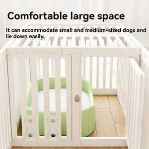 Corral para Perros sin Taladro 2025, Nuevo, Portátil, para Interiores y Exteriores, con Divisor Extraíble, Fácil de Instalar, Anti-Caídas - Product Image 5