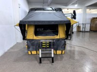 Carpa de Techo Rígida ABS con Apertura Lateral, Toldo de Poliéster 280G 420D, Impermeable y Resistente al Moho, para 2 Personas, RTT