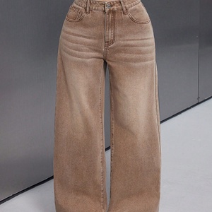 Nouveautés 2025 - Pantalon en jean à jambes larges pour femmes, style streetwear, taille basse, jeans baggy pour femmes - Product Image 2