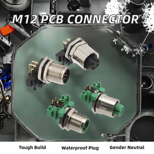 IP67 Innengewinde kupplung mit Außengewinde 2 3 4 <span class=keywords><strong>5</strong></span> 6 8-poliger elektrischer Sensors chale M12 X Code 4-poliger Stecker - Product Image 3