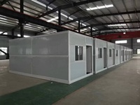 Site personnalisé en usine Hébergement Cabine Mining Camp Logement Conteneur extensible Flat Pack House sur les ventes