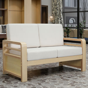 أريكة فاخرة عالية الجودة بإطار خشبي، أثاث غرفة معيشة، كنبة لشخصين، أرائك للاستجمام في الهواء الطلق - Product Image 5