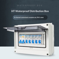 Boîtier de distribution étanche série HT modèle export 5812, boîtier de câblage complet à montage en surface, boîtier de recharge intelligent pour voiture IP65