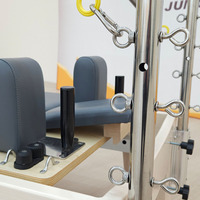 Reformer Pilates Tower Kayu Maple Full Track Grosir untuk Studio Rumah