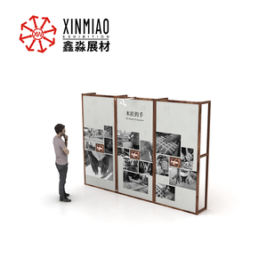Модульная алюминиевая тканевая демонстрационная стена для музея, быстрая сборка, давняя рекламная стена - Product Image 4