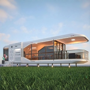 Capsula Spaziale Prefabbricata a Bassissimo Consumo Energetico con Prestazioni Termiche Elevate, Design Contemporaneo per Soggiorno e Camera da Letto, con <span class=keywords><strong>App</strong></span> - Product Image 1