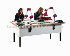 <span class=keywords><strong>LOOBO</strong></span> de eliminación de polvo banco con filtro de cartucho de polvo de un sistema purificador de colector de polvo de la Mesa - Product Image 5