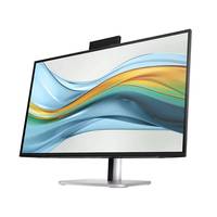 Komputer Desktop Baru Grosir HPr 524PM 23.8 inci Layar IPS Hitam dengan Speaker/Kamera/Mikrofon Bisnis Kantor Dapat Diputar