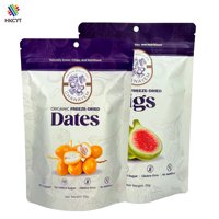 Sac en plastique mylar de marque personnalisée Sacs d'emballage alimentaire de fruits secs en feuille d'aluminium anti-odeur Pochette debout