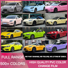 AICKSN Série Crystal – Film de protection auto-adhésif amovible, auto-réparant, anti-UV, vert, pour carrosserie de voiture, en vinyle PVC, à usage unique - Product Image 5