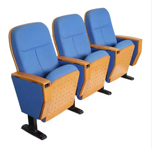 Sièges d'église, mobilier scolaire, chaises de conférence, sièges de théâtre pliants, chaises d'auditorium de cinéma avec tablette d'écriture et accoudoir - Product Image 6