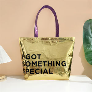 Bolsa de Compra Reutilizable de RPET Reciclado, Resistente, con Logotipo Personalizado Impreso, Ecológica, Tamaño Personalizado - Product Image 4