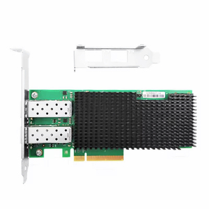 Tarjeta de Red Ethernet de Fibra Óptica SFP28 de Doble Puerto 25GB PCIe 3.0 X8 XXV710-DA2 LRES1001PF-2 para Aplicaciones de Servidor Intel - Product Image 1