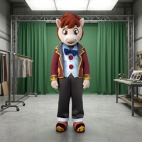 Costume de Mascotte Gonflable Personnage de Dessin Animé Garçon Homme Tendance pour Événement - Fabricant de Mascottes