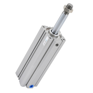 Cylindre pneumatique fin avec aimant Acq, 32, 40, 50 mm, corps en aluminium, cylindre standard général - Product Image 1