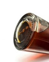 Bouteille en verre transparente pour boissons, rhum, liqueur, whisky, avec bouchon en caoutchouc, vente chaude, classique, 500 ml, 700 ml, 750 ml, 1000 ml