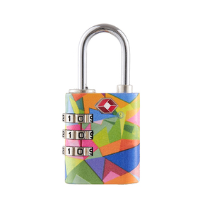 10 Digit Push Button Cobination Padlock, Zinc Alloy Cabinet Locker