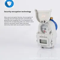 Compteur d'eau prépayé à carte IC Yuxiang, submersible IP68, OEM pour installation souterraine avec garantie de 2 ans