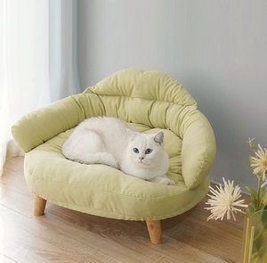 OEM de fábrica al por mayor perro gato mascota cama sofá <span class=keywords><strong>color</strong></span> verde de alta calidad - Product Image 3