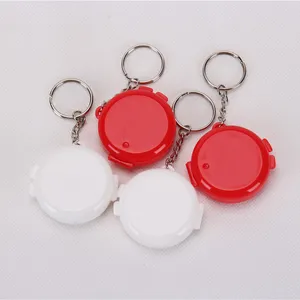 Mini Runde Einem Fall Mit Keychain Reise Tragbare Pill Box Medizin Fall