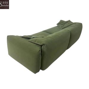 โซฟาห้องนั่งเล่นดีไซน์เรียบง่าย,ผ้าหุ้มโซฟาแบบแบ่งส่วนโซฟาขนาดใหญ่ล็อบบี้โรงแรมเฟอร์นิเจอร์บ้านวิลล่า - Product Image 5