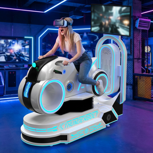 เกมอาร์เคดรถแข่งมอเตอร์ไซค์ 9D Racing Metal Motion สำหรับเล่นที่บ้าน โรงเรียน หรือกลางแจ้ง - Product Image 4