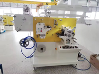 Machine d'impression d'étiquettes textiles Flexo JR-1221, 3 couleurs, 70 m/min, haute vitesse, imprimante d'étiquettes d'entretien pour vêtements, certifiée CE